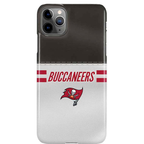 NFL Tampa Bay Buccaneers White Striped iPhone Cases