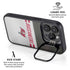NFL Tampa Bay Buccaneers White Striped iPhone 13 Pro Kickstand Case