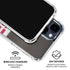 NFL Tampa Bay Buccaneers White Striped iPhone 15 Clear Case