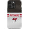 NFL Tampa Bay Buccaneers White Striped iPhone 15 Pro Impact Case