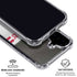 NFL Tampa Bay Buccaneers White Striped iPhone 16 Clear Case