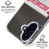 NFL Tampa Bay Buccaneers White Striped iPhone 16 MagSafe Case