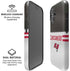 NFL Tampa Bay Buccaneers White Striped iPhone 16 Magsafe Impact Case