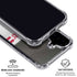 NFL Tampa Bay Buccaneers White Striped iPhone 16 Plus Clear Case