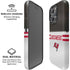 NFL Tampa Bay Buccaneers White Striped iPhone 16 Pro Magsafe Impact Case