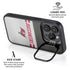 NFL Tampa Bay Buccaneers White Striped iPhone 16 Pro Max Kickstand Case