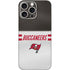 NFL Tampa Bay Buccaneers White Striped iPhone 16 Pro Max Skin