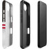NFL Tampa Bay Buccaneers White Striped iPhone 16e Impact Case