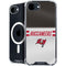 NFL Tampa Bay Buccaneers White Striped iPhone 16e MagSafe Case