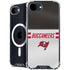 NFL Tampa Bay Buccaneers White Striped iPhone 16e MagSafe Case