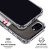 NFL Tampa Bay Buccaneers White Striped iPhone 16e MagSafe Case