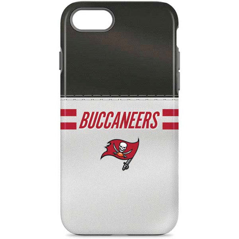 NFL Tampa Bay Buccaneers White Striped iPhone Cases
