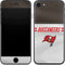 NFL Tampa Bay Buccaneers White Striped iPhone 8 Skin