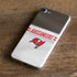 NFL Tampa Bay Buccaneers White Striped iPhone 8 Skin