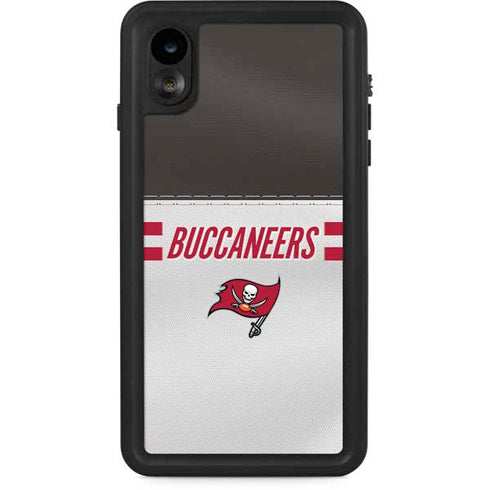 NFL Tampa Bay Buccaneers White Striped iPhone Cases