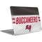 NFL Tampa Bay Buccaneers White Striped Apple MacBook Air Skin