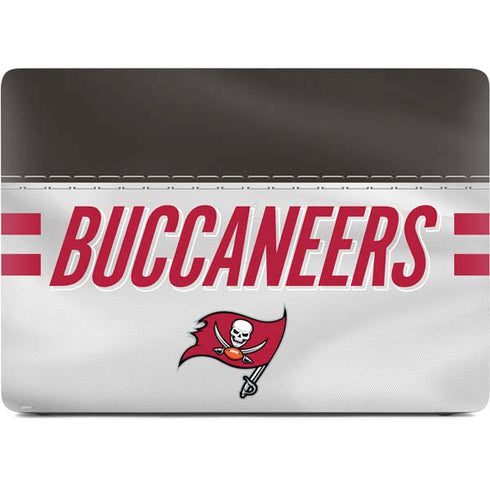 NFL Tampa Bay Buccaneers White Striped Apple MacBook Air Skin