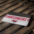 NFL Tampa Bay Buccaneers White Striped Apple MacBook Air Skin
