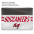 NFL Tampa Bay Buccaneers White Striped MacBook Pro 14in (2021-24) Case plus Skin