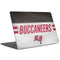 NFL Tampa Bay Buccaneers White Striped MacBook Skins
