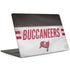 NFL Tampa Bay Buccaneers White Striped MacBook Skins