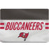NFL Tampa Bay Buccaneers White Striped MacBook Skins