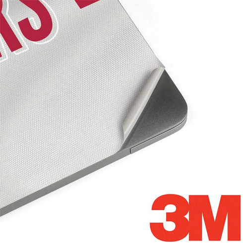 NFL Tampa Bay Buccaneers White Striped MacBook Skins