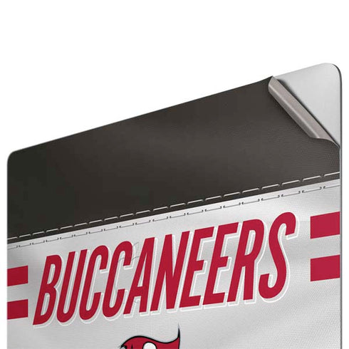 NFL Tampa Bay Buccaneers White Striped Apple MacBook Pro 16-inch Skin
