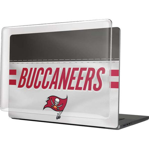 NFL Tampa Bay Buccaneers White Striped MacBook Cases