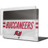 NFL Tampa Bay Buccaneers White Striped MacBook Cases