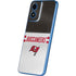 NFL Tampa Bay Buccaneers White Striped Moto G Play 4G (2024) Skin