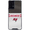 NFL Tampa Bay Buccaneers White Striped Moto G Power 5G (2024) Clear Case