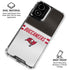 NFL Tampa Bay Buccaneers White Striped Moto G Power 5G (2024) Clear Case