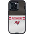 NFL Tampa Bay Buccaneers White Striped Otterbox Defender iPhone Skin