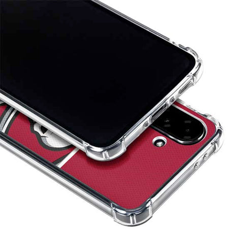NFL Tampa Bay Buccaneers Zone Block Galaxy A36 5G Clear Case