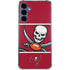 NFL Tampa Bay Buccaneers Zone Block Galaxy A55 5G Clear Case
