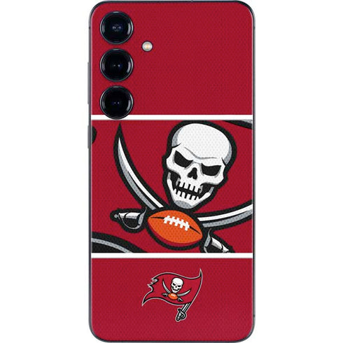 NFL Tampa Bay Buccaneers Zone Block Galaxy S25 Plus Skin