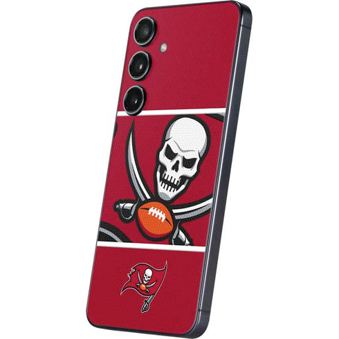 NFL Tampa Bay Buccaneers Zone Block Galaxy S25 Plus Skin