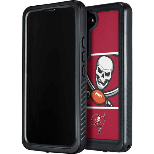 NFL Tampa Bay Buccaneers Zone Block Galaxy S24 Plus Waterproof Case