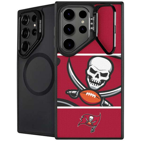 NFL Tampa Bay Buccaneers Zone Block Galaxy S24 Ultra Kickstand Case