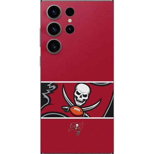 NFL Tampa Bay Buccaneers Zone Block Galaxy S24 Ultra Skin