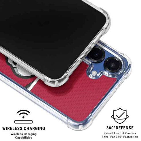 NFL Tampa Bay Buccaneers Zone Block Galaxy S25 Plus Clear Case