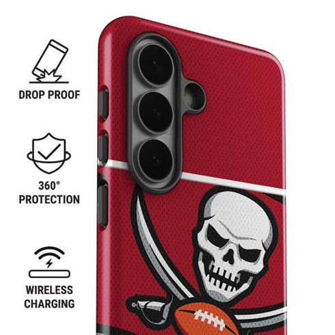 NFL Tampa Bay Buccaneers Zone Block Galaxy S26 Plus Impact Case