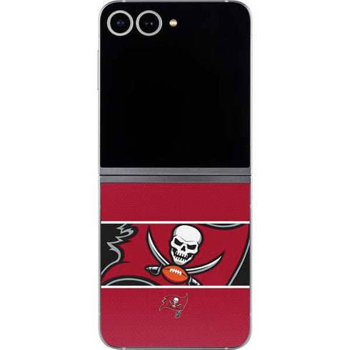 NFL Tampa Bay Buccaneers Zone Block Galaxy Z Flip6 Skin