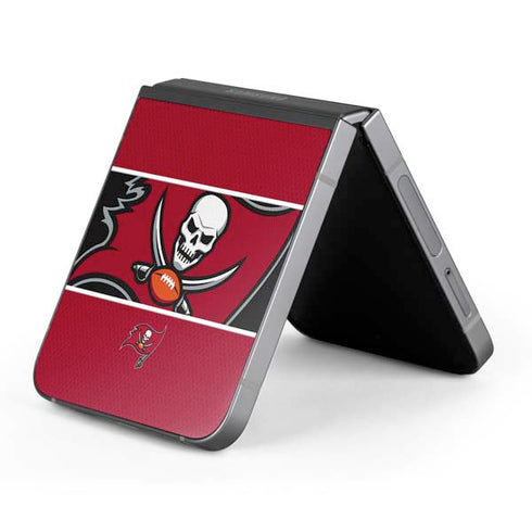 NFL Tampa Bay Buccaneers Zone Block Galaxy Z Flip6 Skin