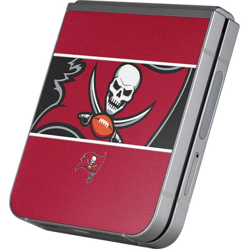 NFL Tampa Bay Buccaneers Zone Block Galaxy Z Flip6 Skin