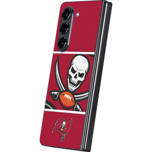 NFL Tampa Bay Buccaneers Zone Block Galaxy Z Fold5 5G Skin