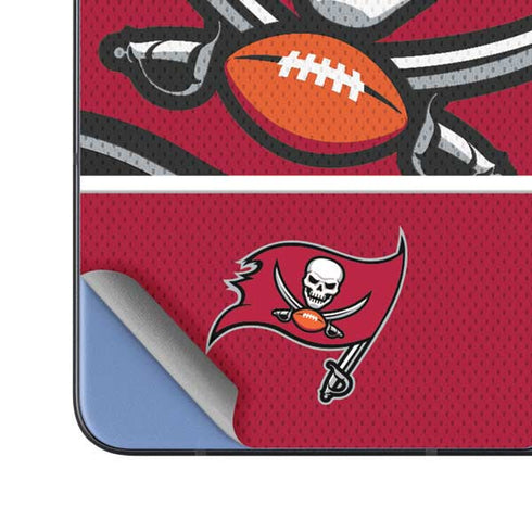 NFL Tampa Bay Buccaneers Zone Block Galaxy Z Fold5 5G Skin