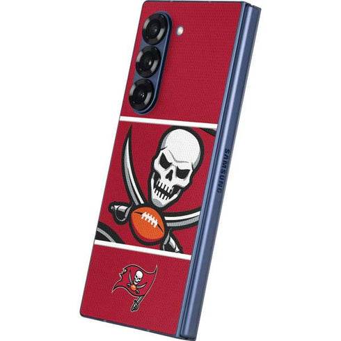 NFL Tampa Bay Buccaneers Zone Block Galaxy Z Fold6 Skin