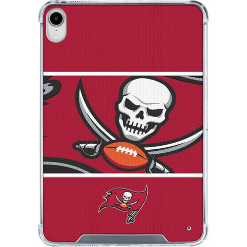 NFL Tampa Bay Buccaneers Zone Block iPad 11th Gen (2025) Clear Case